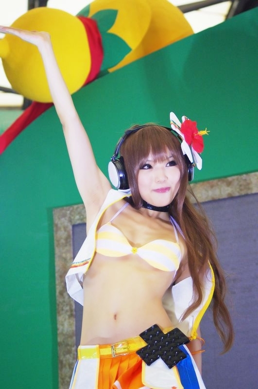 Iroha Umegiri (Beatmania IIDX 18 Resort Anthem) cosplay by Kipi! 89
