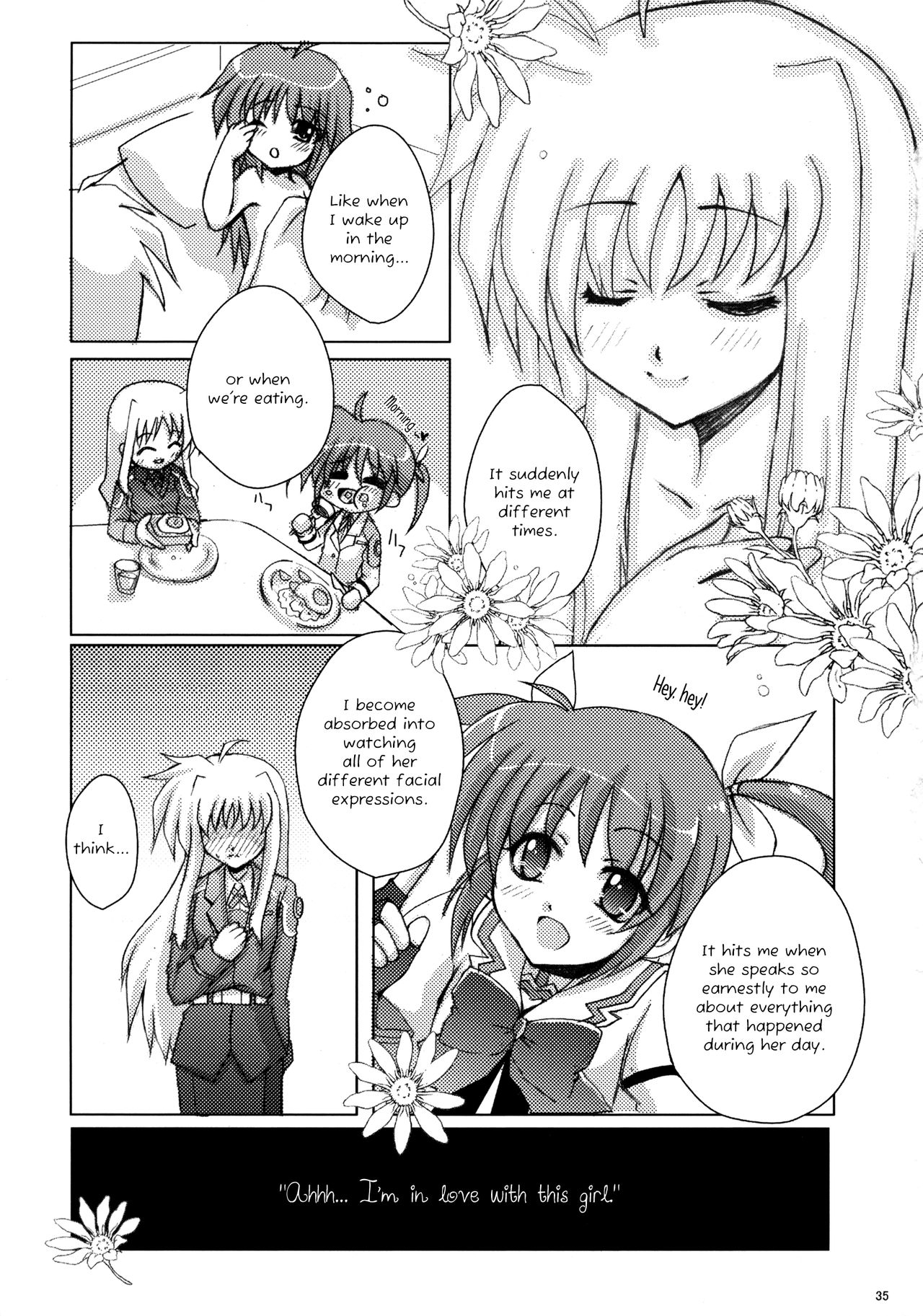 [Mekimeki Oukoku] A Magical Girls Lovey-Dovey Collection (Mahou Shoujo Lyrical Nanoha) [English] [YuriHouse & Yuri-ism] 2