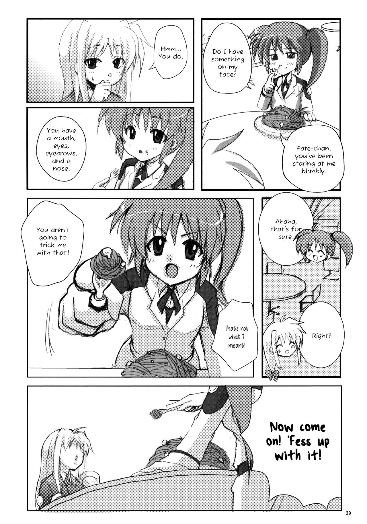 [Mekimeki Oukoku] A Magical Girls Lovey-Dovey Collection (Mahou Shoujo Lyrical Nanoha) [English] [YuriHouse & Yuri-ism] 6