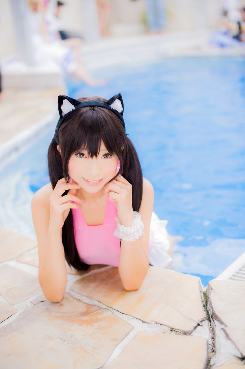 《K-ON!》Nakano Azusa (swimsuit ver.) by Mashiro Yuki 186