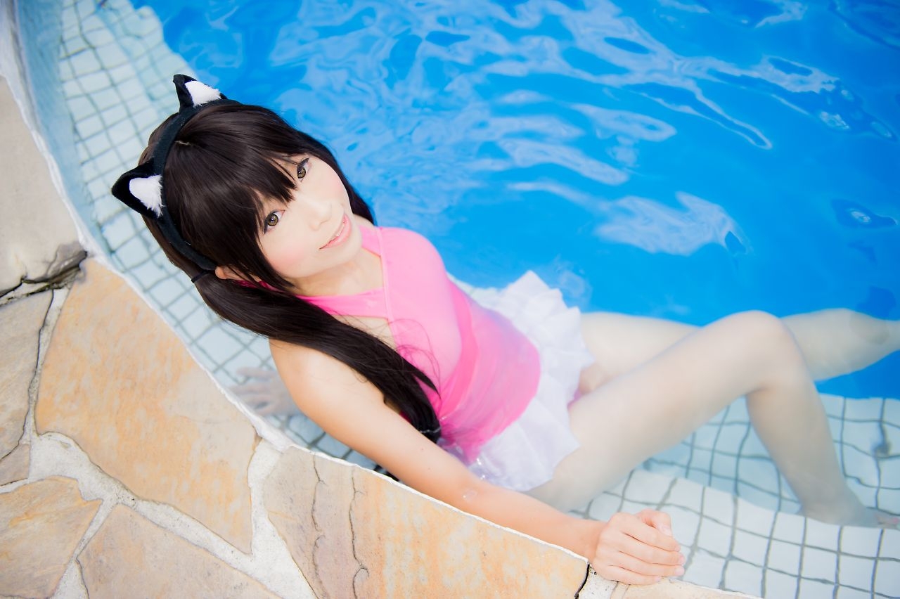 《K-ON!》Nakano Azusa (swimsuit ver.) by Mashiro Yuki 202