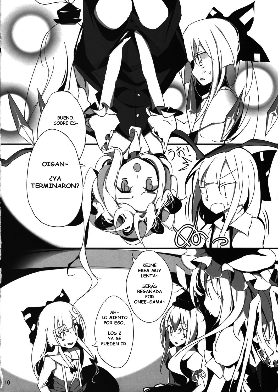 (C76) [Usotsukiya, Oppore-Coppore (BeLL, Oouso)] Flandre Student (Touhou Project) [Spanish] 9
