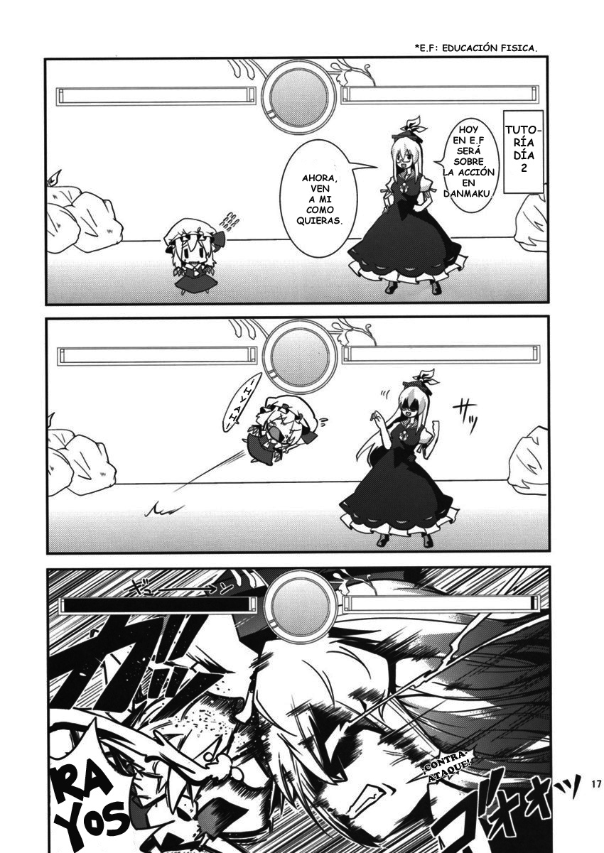 (C76) [Usotsukiya, Oppore-Coppore (BeLL, Oouso)] Flandre Student (Touhou Project) [Spanish] 16