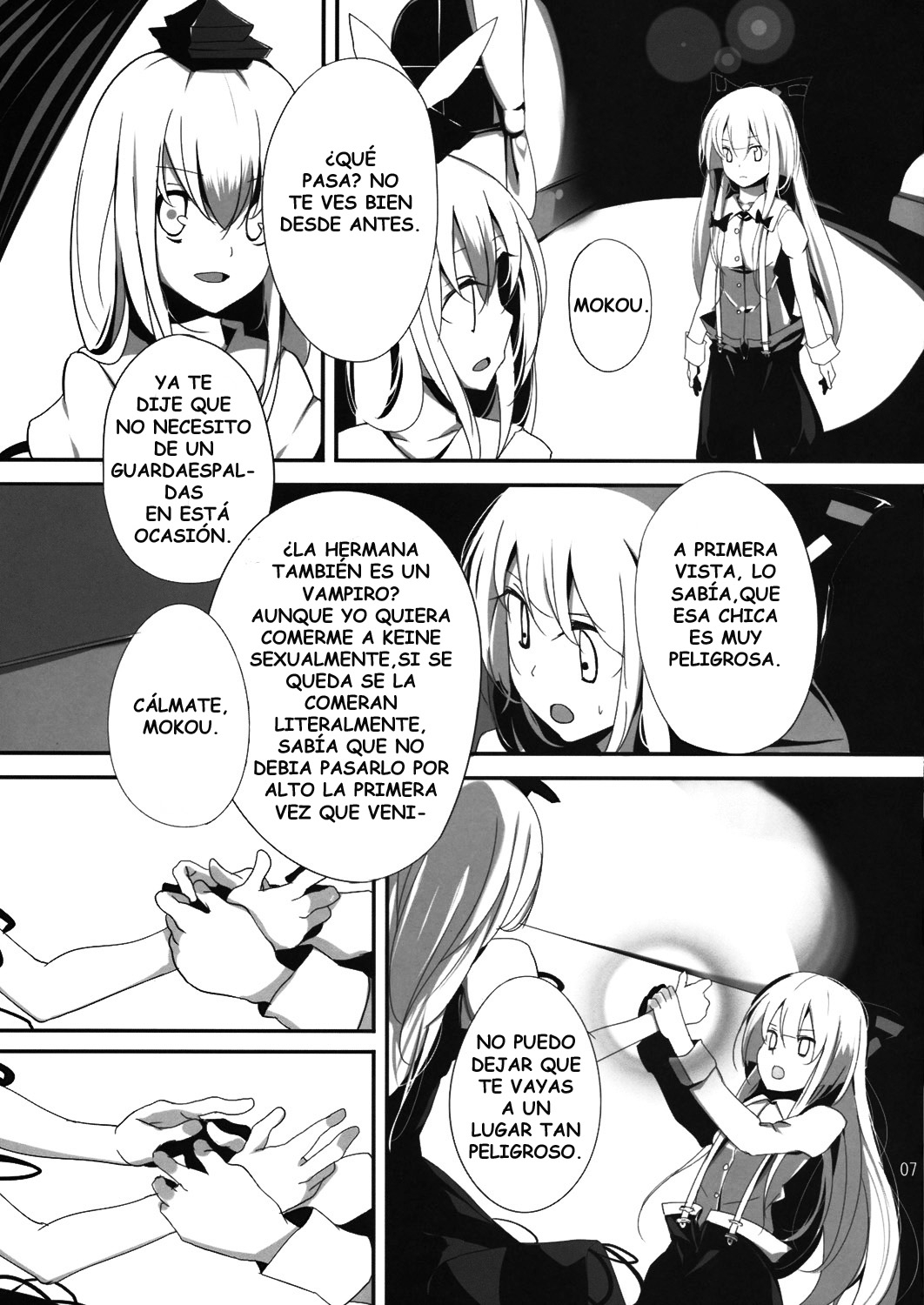 (C76) [Usotsukiya, Oppore-Coppore (BeLL, Oouso)] Flandre Student (Touhou Project) [Spanish] 6