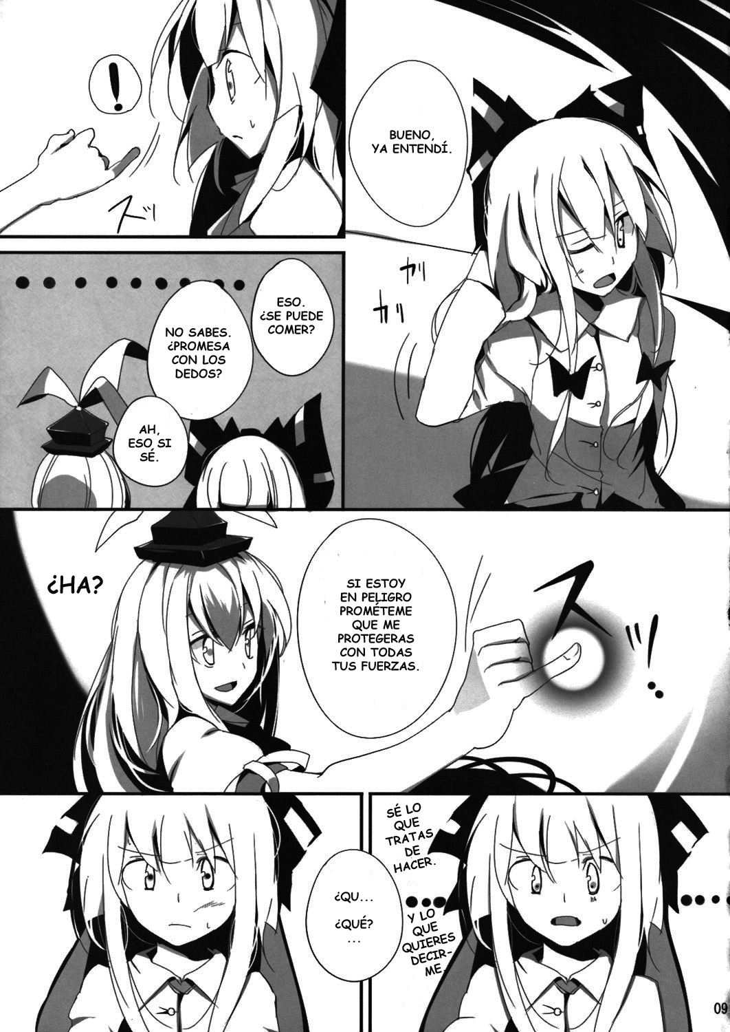 (C76) [Usotsukiya, Oppore-Coppore (BeLL, Oouso)] Flandre Student (Touhou Project) [Spanish] 8