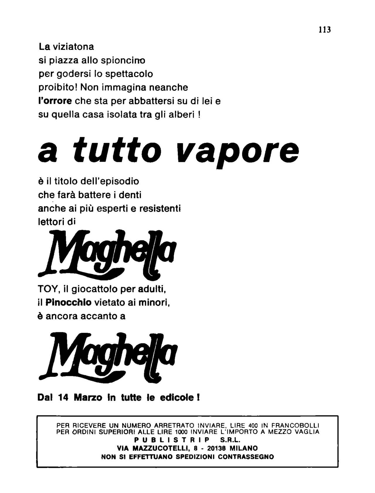 Maghella #100 - Giocattolo per adulti [italiano] 112