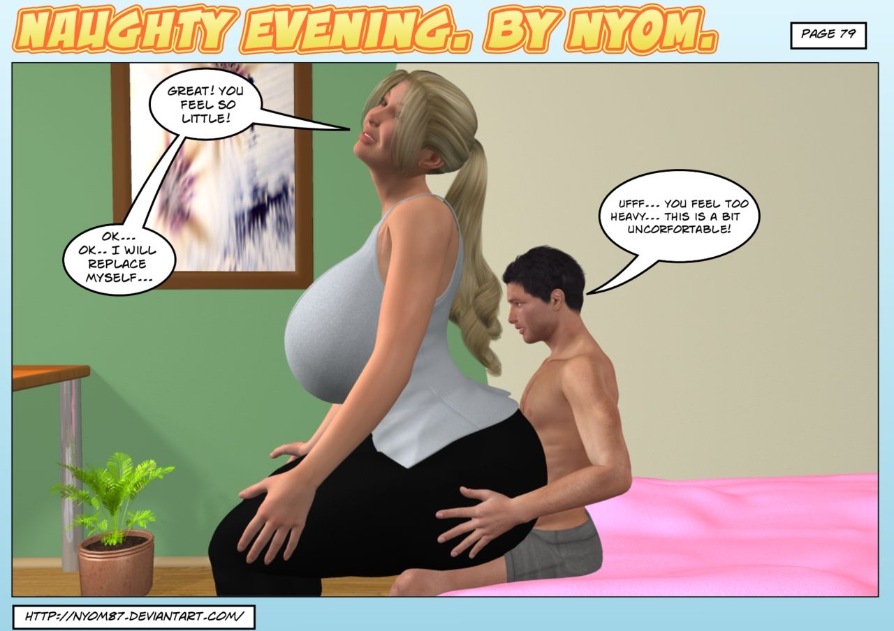 [Nyom87]Naughty evening.[Ongoing] 78