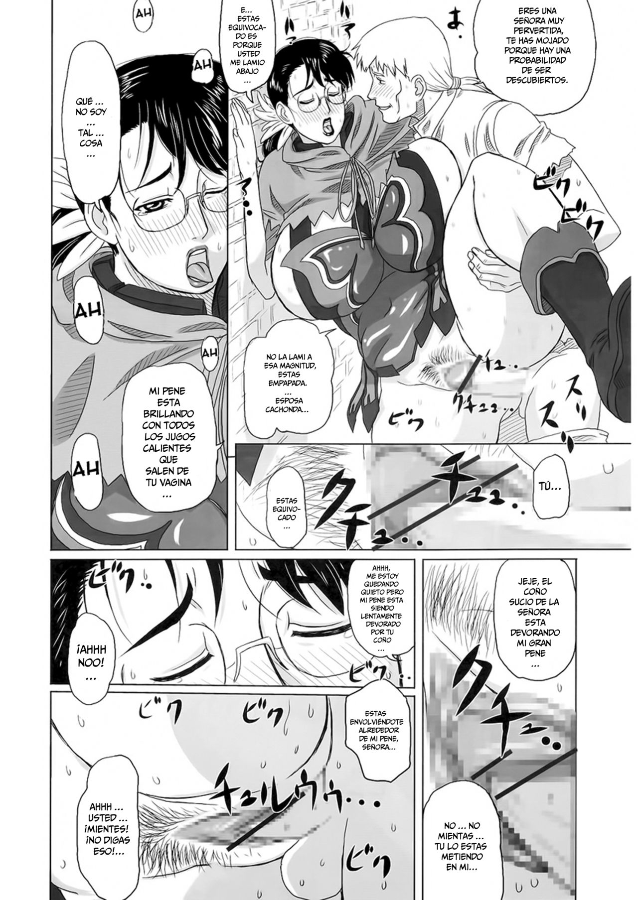 (C73) [Shiawase Pullin Dou (Ninroku)] Package-Meat 2 (Queen's Blade) [Spanish] [Abstractosis] 6