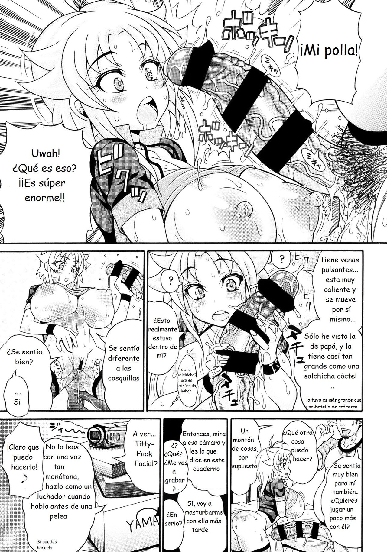 [Andou Hiroyuki] Toritate-ya Onihime VS Mougyuu FUCK! (Comic Tenma 2013-10) [Spanish] [El-Jota] 10