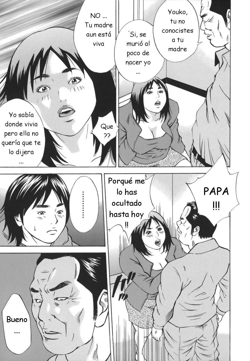 [Hagiwara Yutarou] Kinshin Goukan - Near Relation Rapes [Spanish] [Joselillo] 194