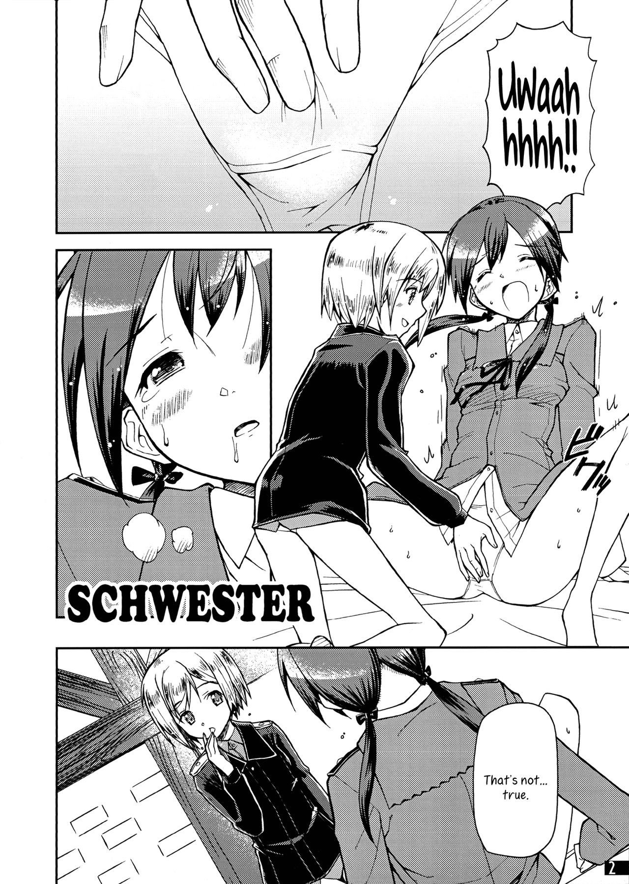 (C75) [Hetalearts (BLACKHEART)] SCHWESTER (Strike Witches) [English] [Yuri-ism] 2