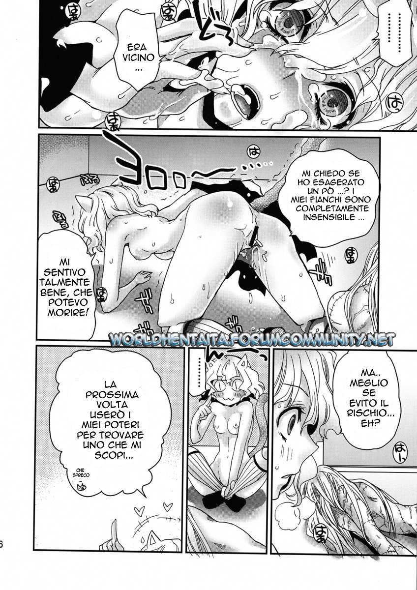 (C78) [Queen Of VANILLA (Tigusa Suzume)] PITOU-NYAN x PITOU-NYAN (Hunter x Hunter) [Italian] [World Hentai Ita] 14