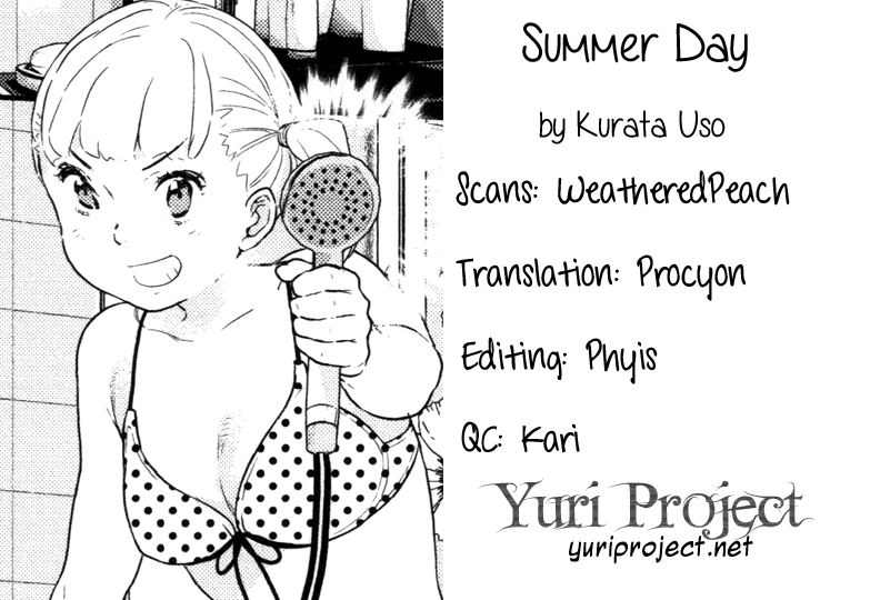 [Kurata Uso] Natsu no Hi | Summer Day (Yuri Hime Wildrose Vol. 7) [English] {yuriproject} 8