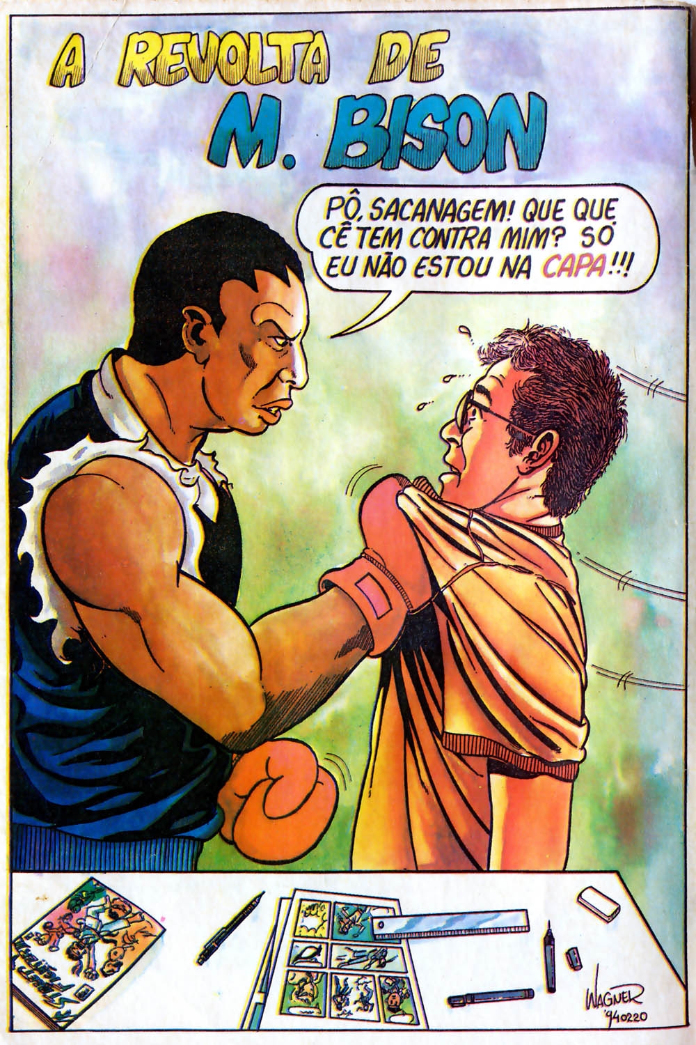 Street fighter comics ( portuguese ) 1
