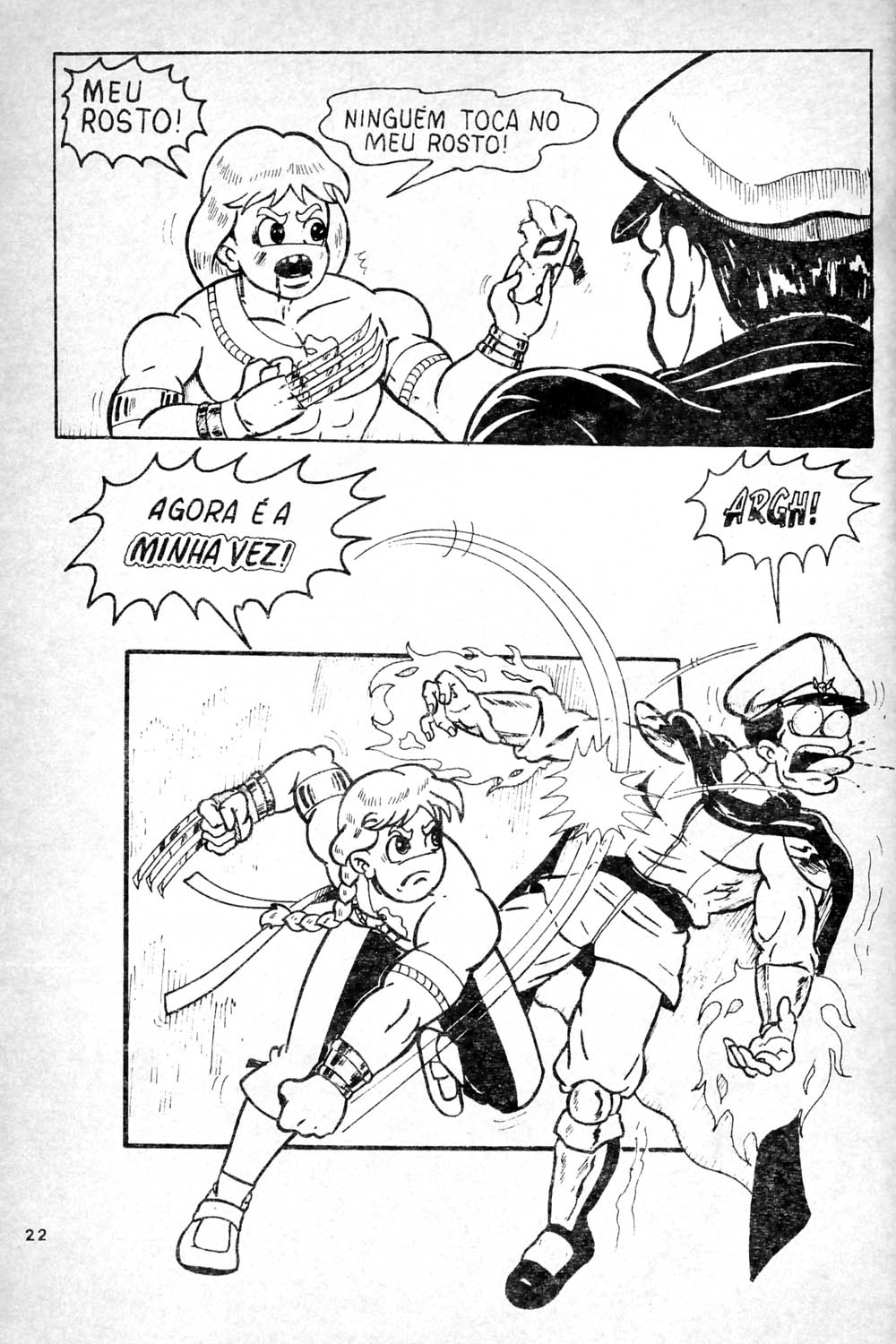 Street fighter comics ( portuguese ) 21
