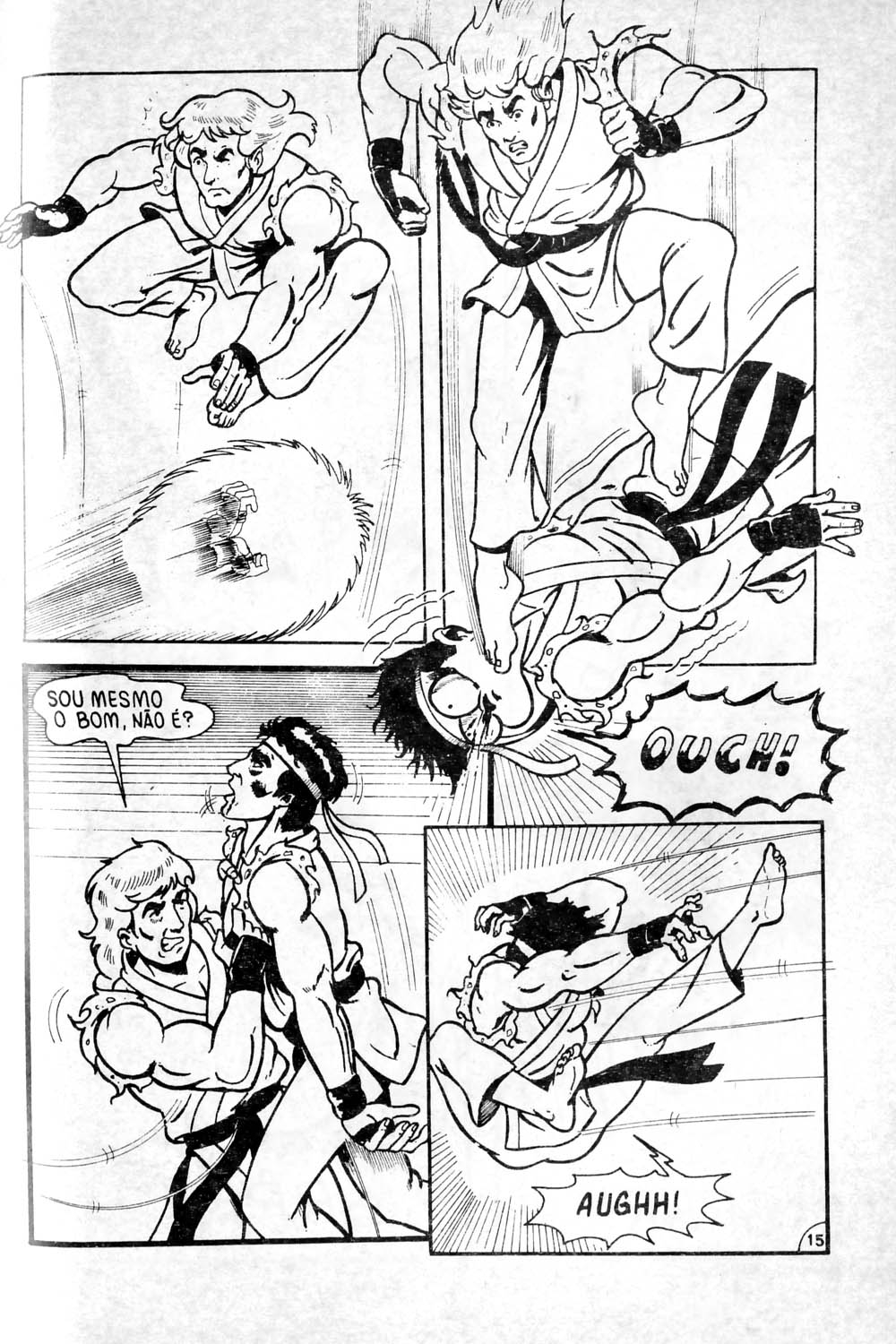 Street fighter comics ( portuguese ) 38