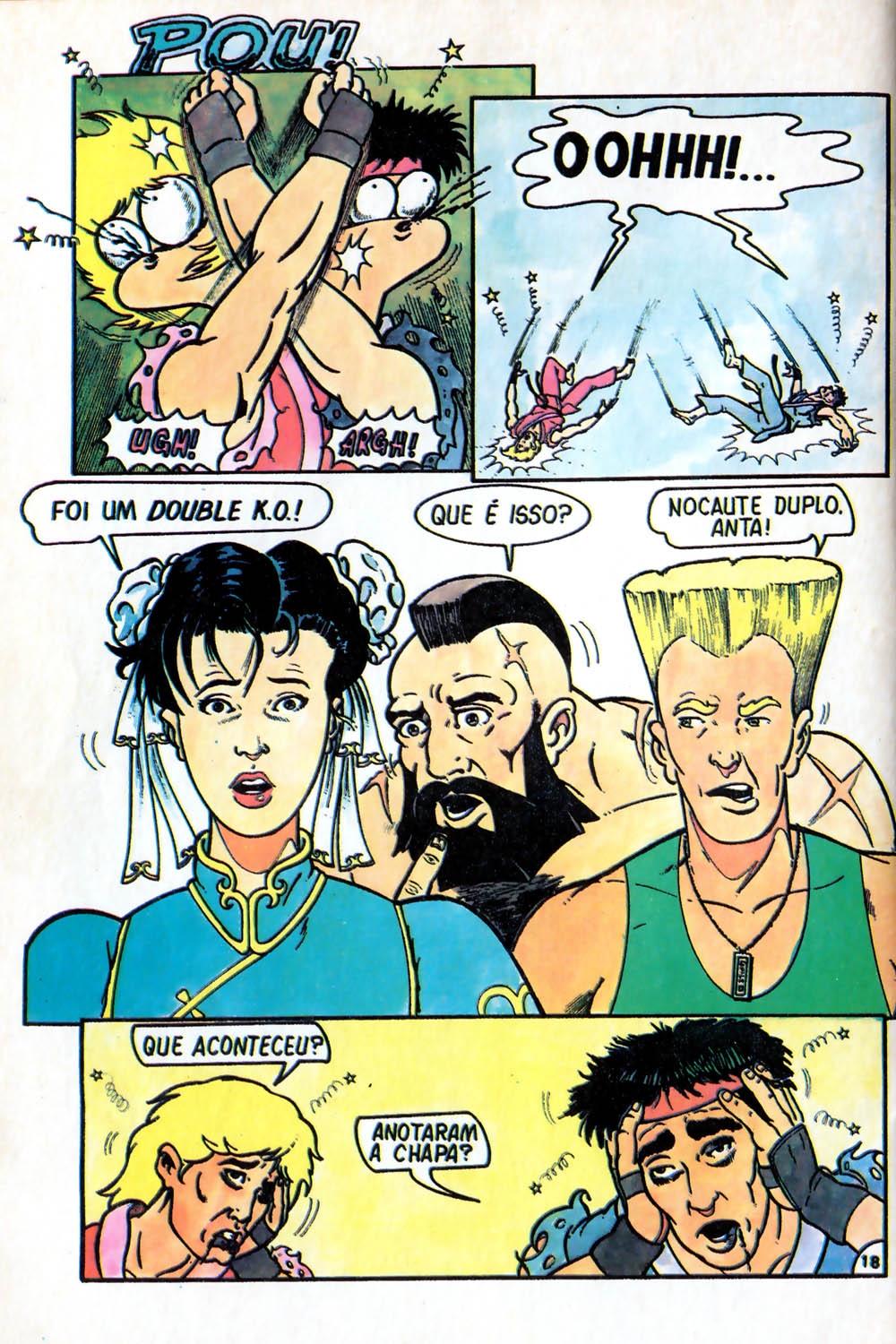 Street fighter comics ( portuguese ) 41
