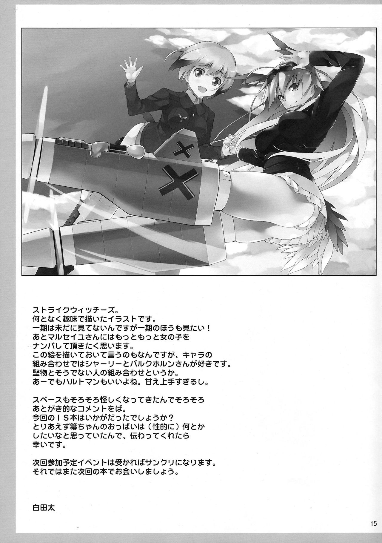 (COMIC1☆5) [waterwheel (Shirota Dai)] Shinonono Infinity (Infinite Stratos) [English] {RapidSwitch} 15