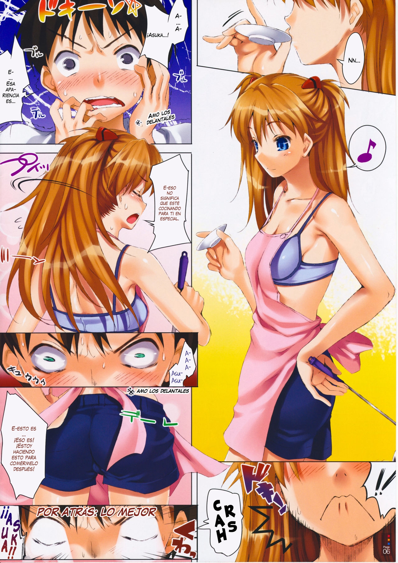 (C76) [Clesta (Cle Masahiro)] CL-orz 6.0 you can (not) advance. (Rebuild of Evangelion) [Spanish] [Decensored] 5
