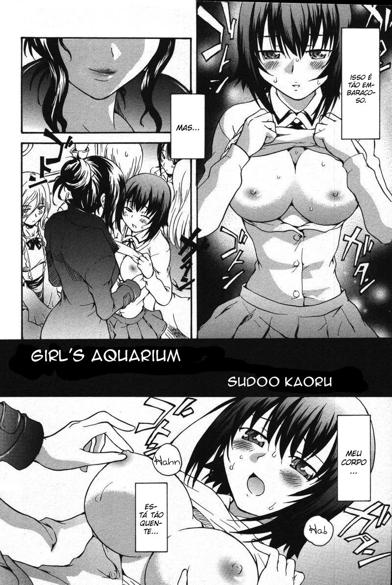 [Sudoo Kaoru] Kanajo-tachi no Aquarium | Girl's Aquarium (Kono Hito Chikan Desu! 4) [Portuguese-BR] [Lobozero] [Decensored] 1