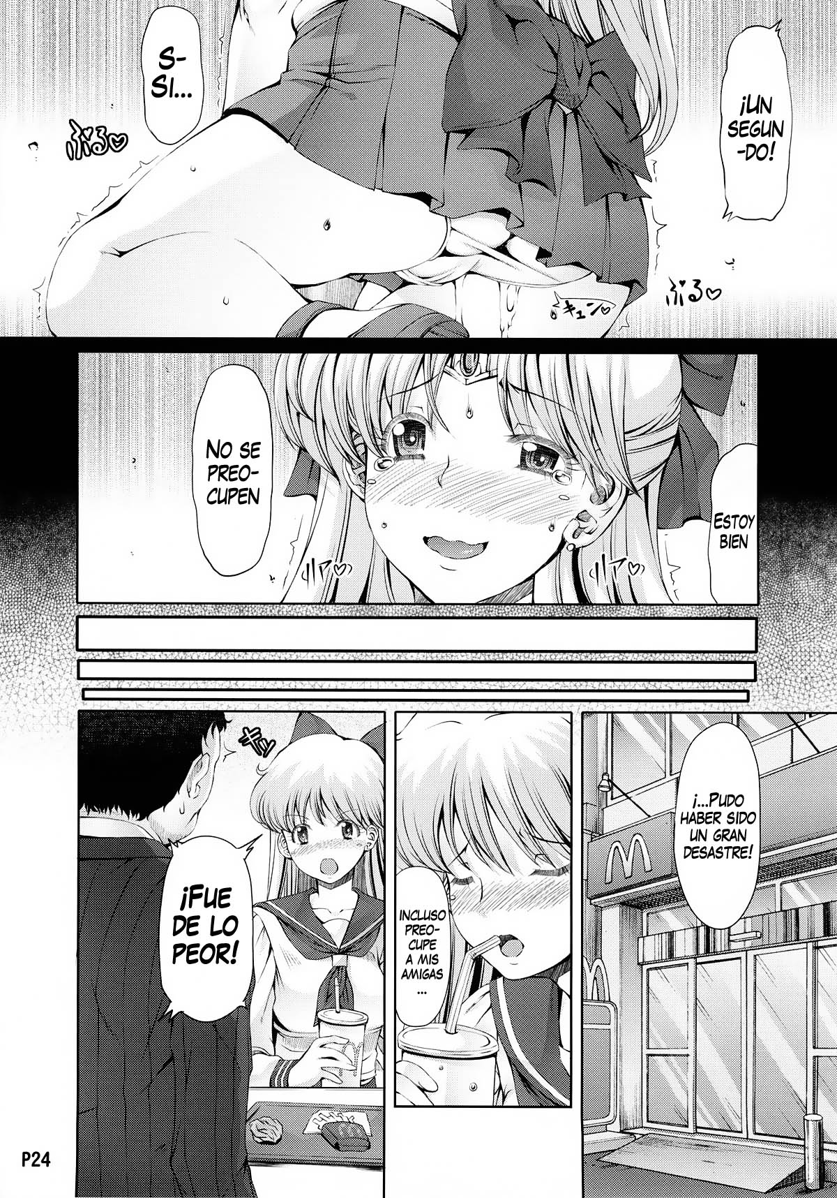 (C80) [Doronuma Kyoudai (RED-RUM, Mr. Lostman)] Kinmokusei (Bishoujo Senshi Sailor Moon) [Spanish] [Ichi no Fansub] 24