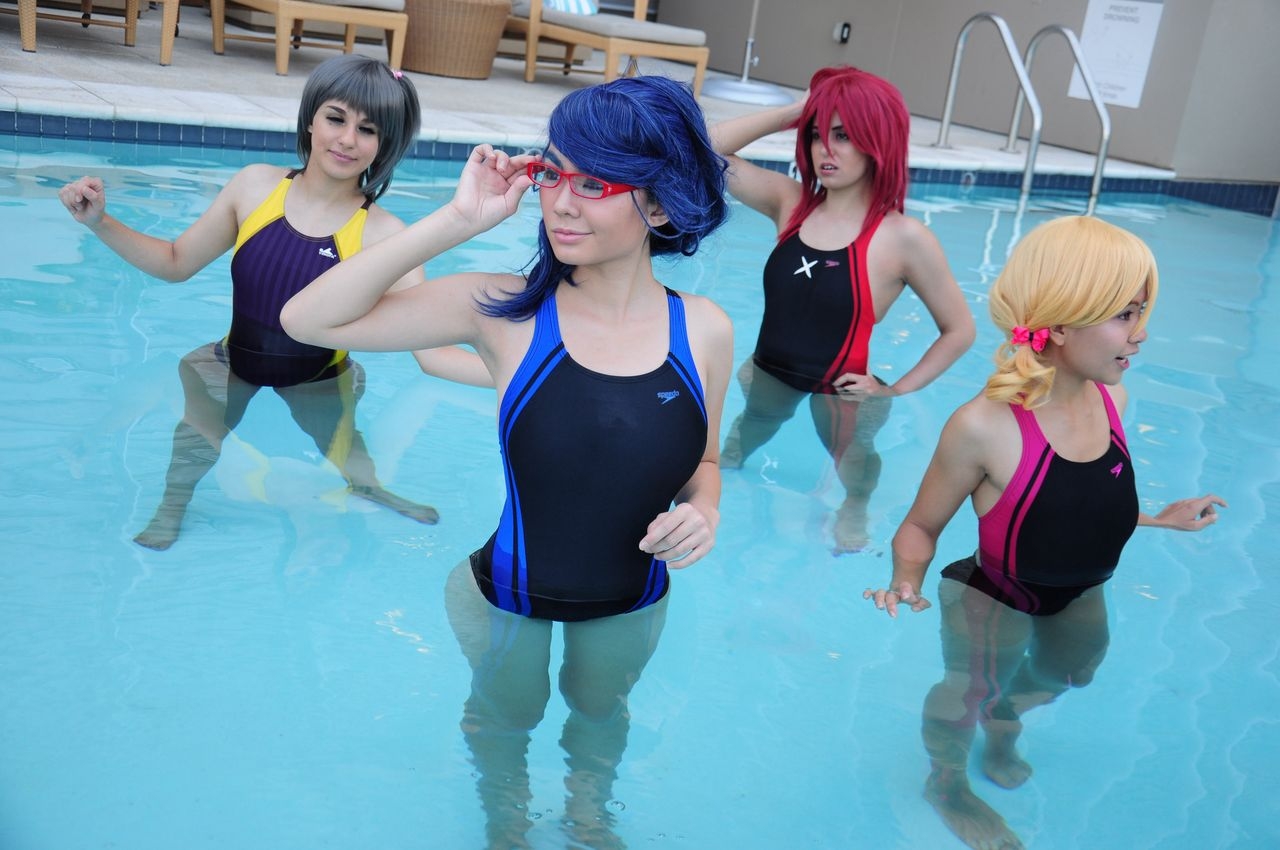 Iwatobi Swim Club (Free!) cosplay! (non yaoi) 14