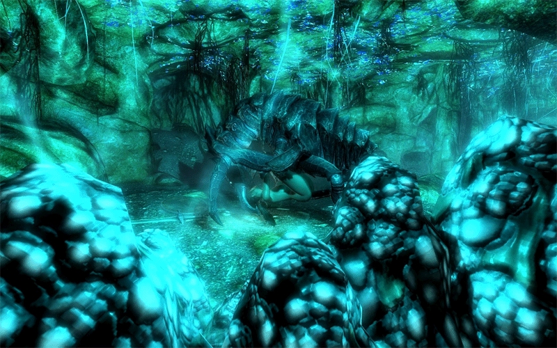 TESV: Chaurus Monster Sex [Skyrim][Animated] 12