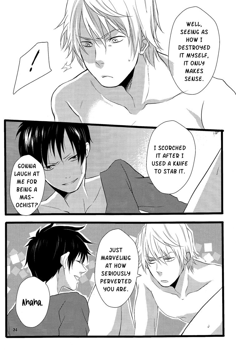 (GOOD COMIC CITY 17) [Eartheater (Dorina)] Cicatrix (Durarara!!) [English] [Yaoi-Sei] 35