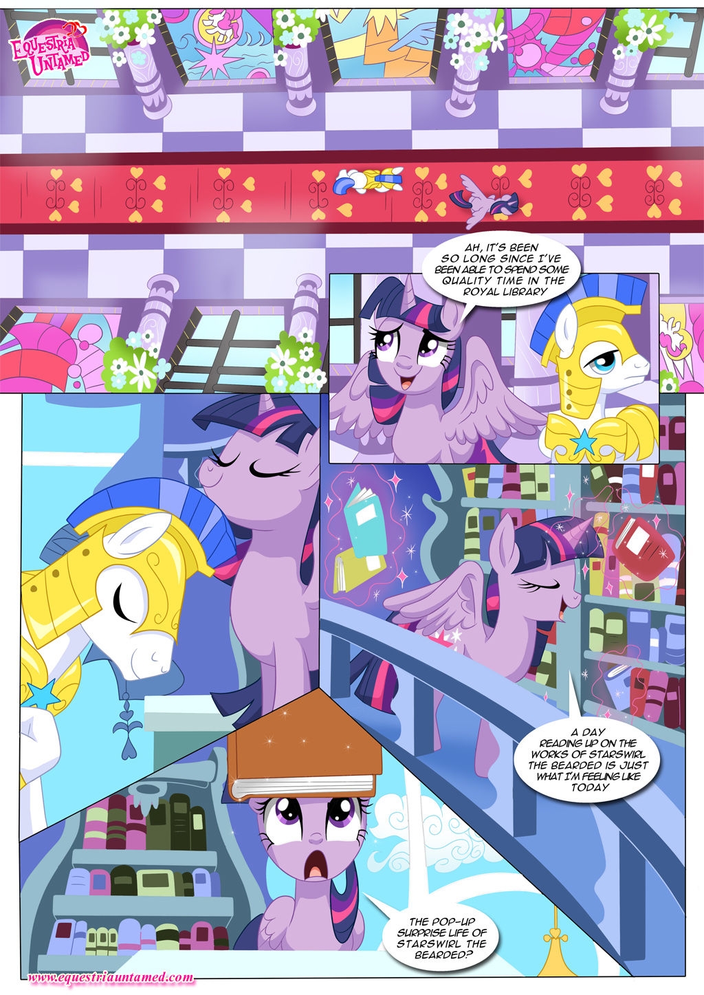 [Equestria Untamed (Palcomix)] Libraries Are Supposed To Be Quiet (My Little Pony Friendship Is Magic) 1