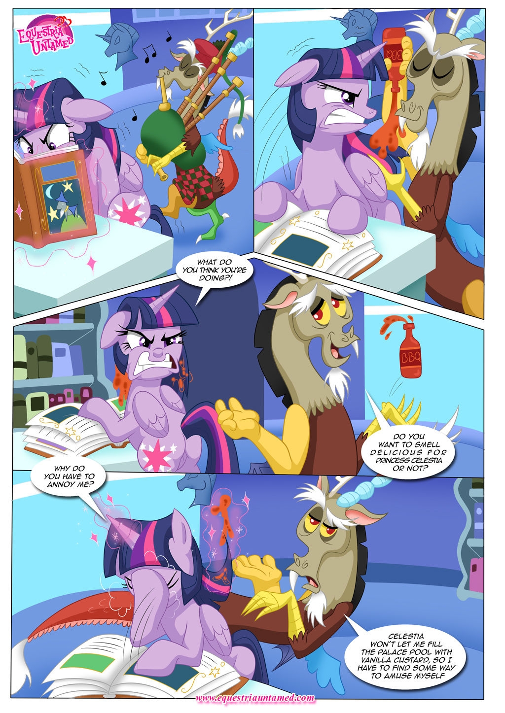 [Equestria Untamed (Palcomix)] Libraries Are Supposed To Be Quiet (My Little Pony Friendship Is Magic) 3