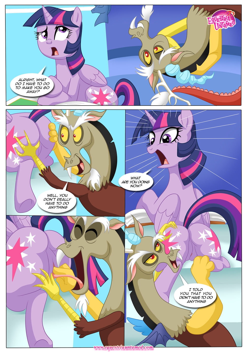 [Equestria Untamed (Palcomix)] Libraries Are Supposed To Be Quiet (My Little Pony Friendship Is Magic) 4