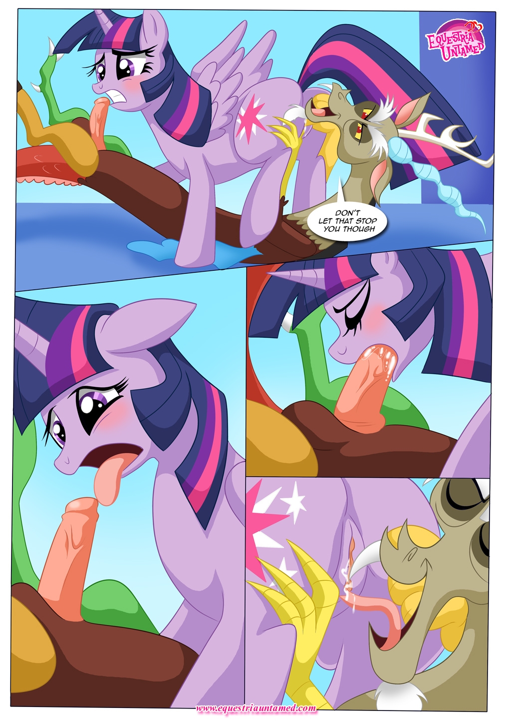 [Equestria Untamed (Palcomix)] Libraries Are Supposed To Be Quiet (My Little Pony Friendship Is Magic) 5