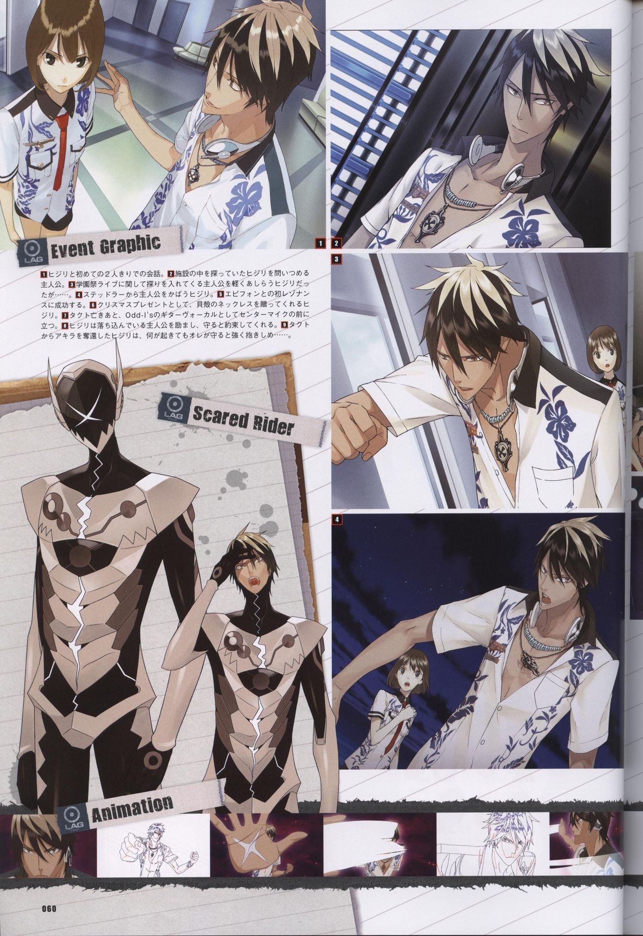 Scared Rider Xechs Official Fanbook 67