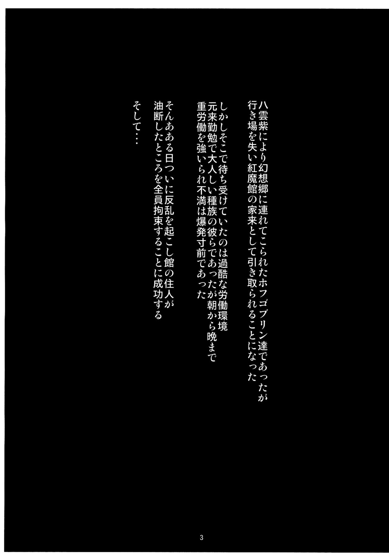 (C86) [Kaki no Tane (Summer)] Zettai ni Goblin Nanka ni Maketari Shinai! (Touhou Project) 1