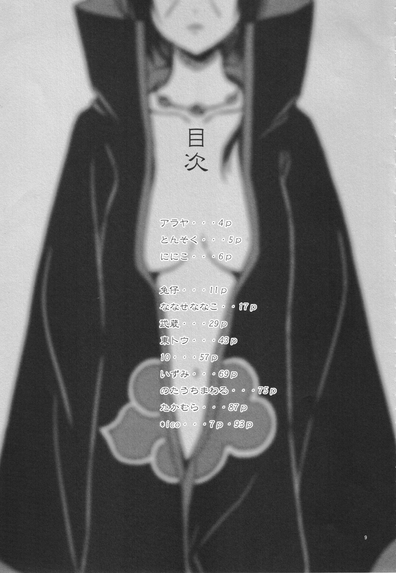 (C86) [ice*ico (Various)] Itachi Nyotai-ka Seijin Muke Anthology "Anekan" (NARUTO) 7