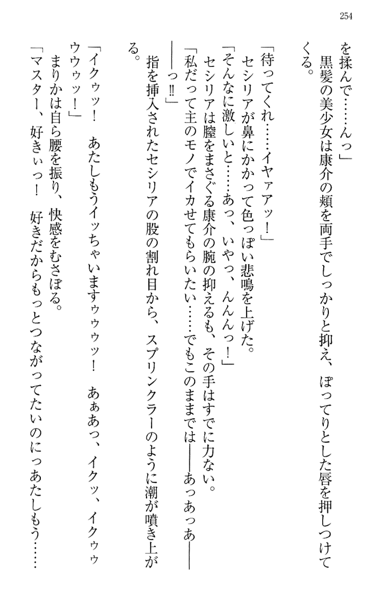 [Maihama Ren, Narumi Suzune] Mahou Shoujo Magical Marika -Mahou Shoujo, Miko, Himekishi, Social Game no Heroine to Harem Days- 263