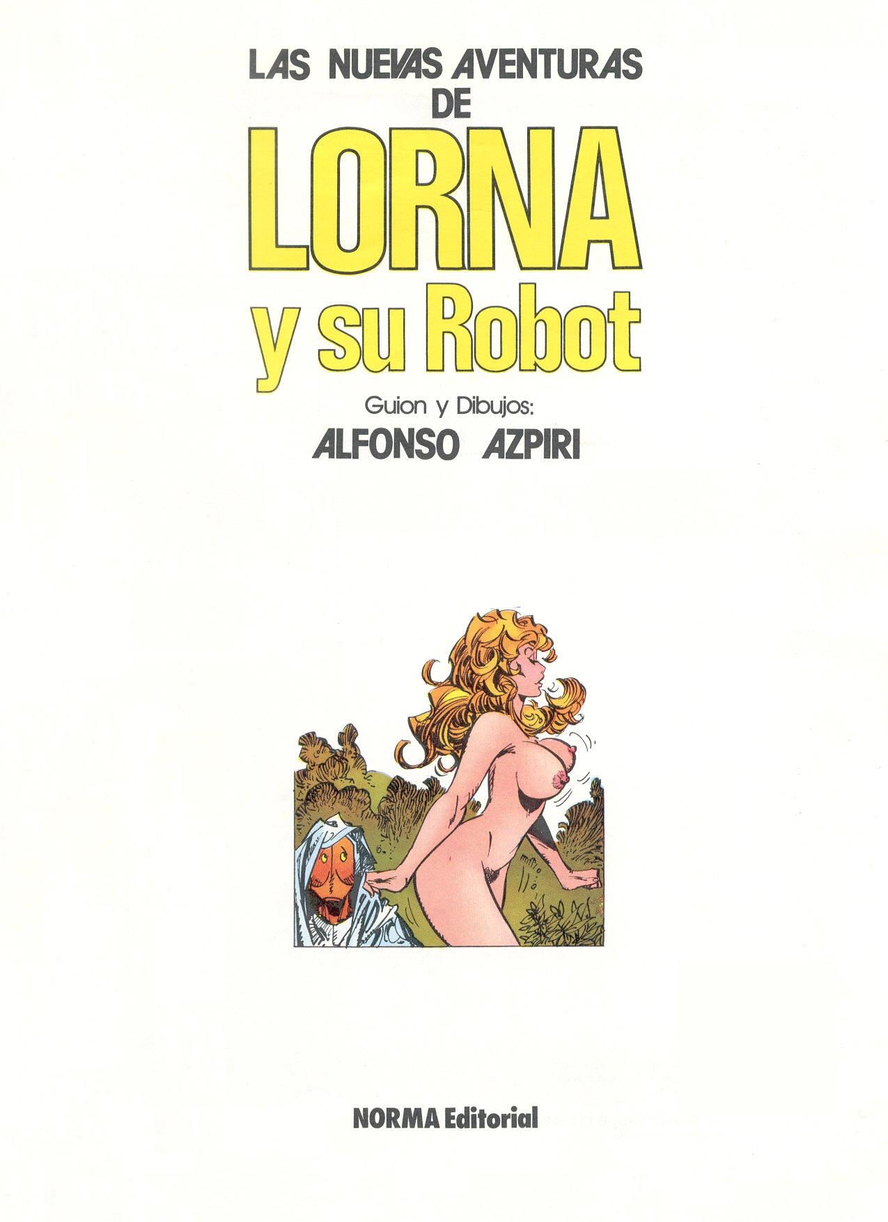 [Alfonso Azpiri] Las Nuevas Aventuras de Lorna y su Robot [Spanish] 1