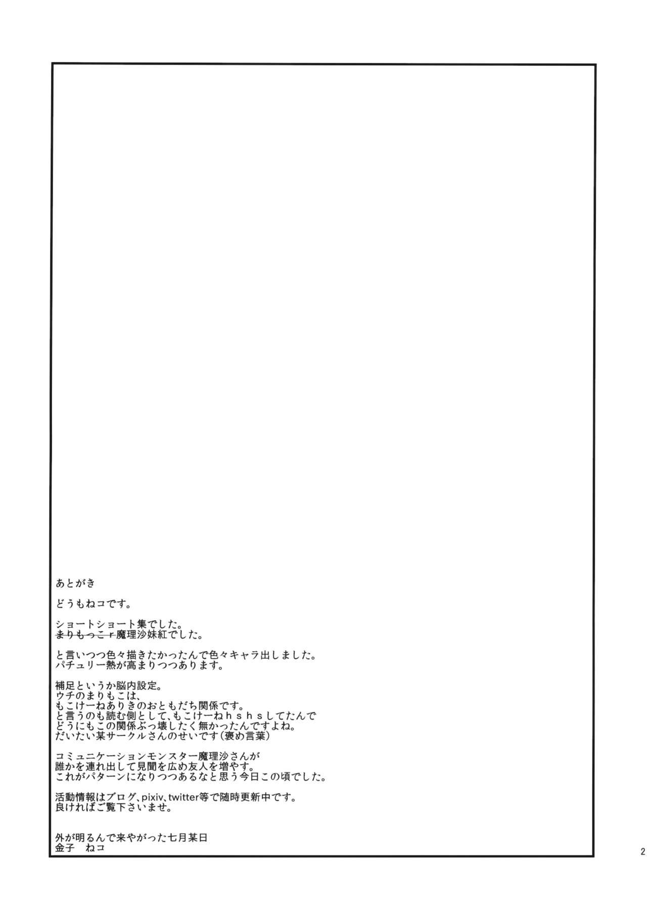 (C86) [Yuusenseki (Kaneko Neko)] Tsurunde Masumasu (Touhou Project) 19