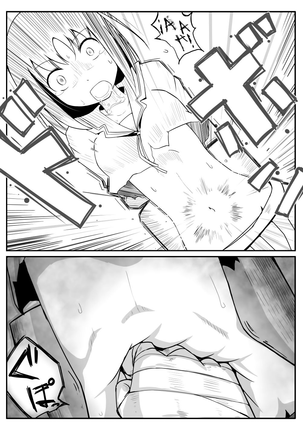 [nnS] Manga About Viciously Beating Osaka’s Stomach [Spanish] =Keta-I no Fansub= 9