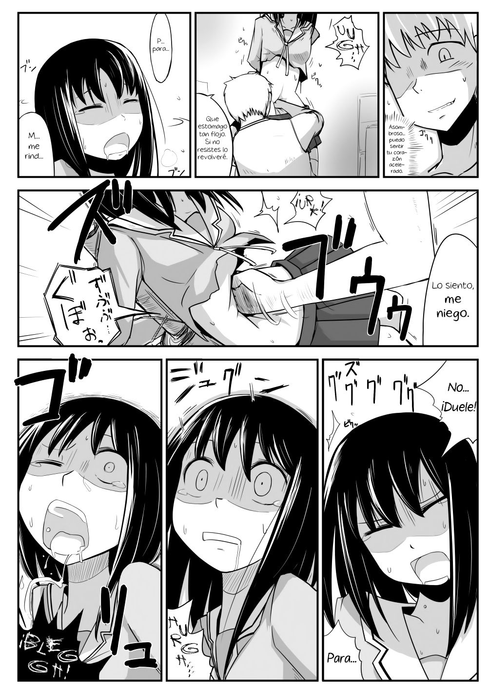 [nnS] Manga About Viciously Beating Osaka’s Stomach [Spanish] =Keta-I no Fansub= 10