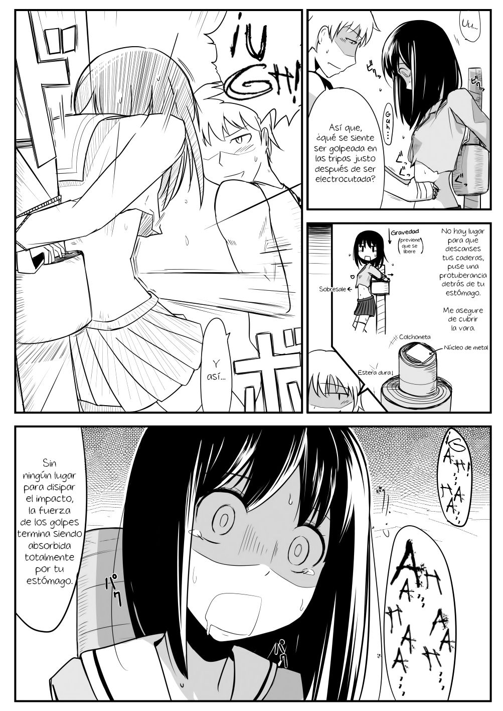 [nnS] Manga About Viciously Beating Osaka’s Stomach [Spanish] =Keta-I no Fansub= 8