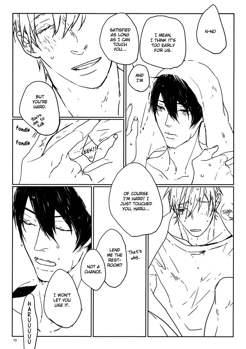 (SPARK8) [Golden Bunny (Kamiya)] Melty (Free!) [English] [Sea-breeze Romance] 8