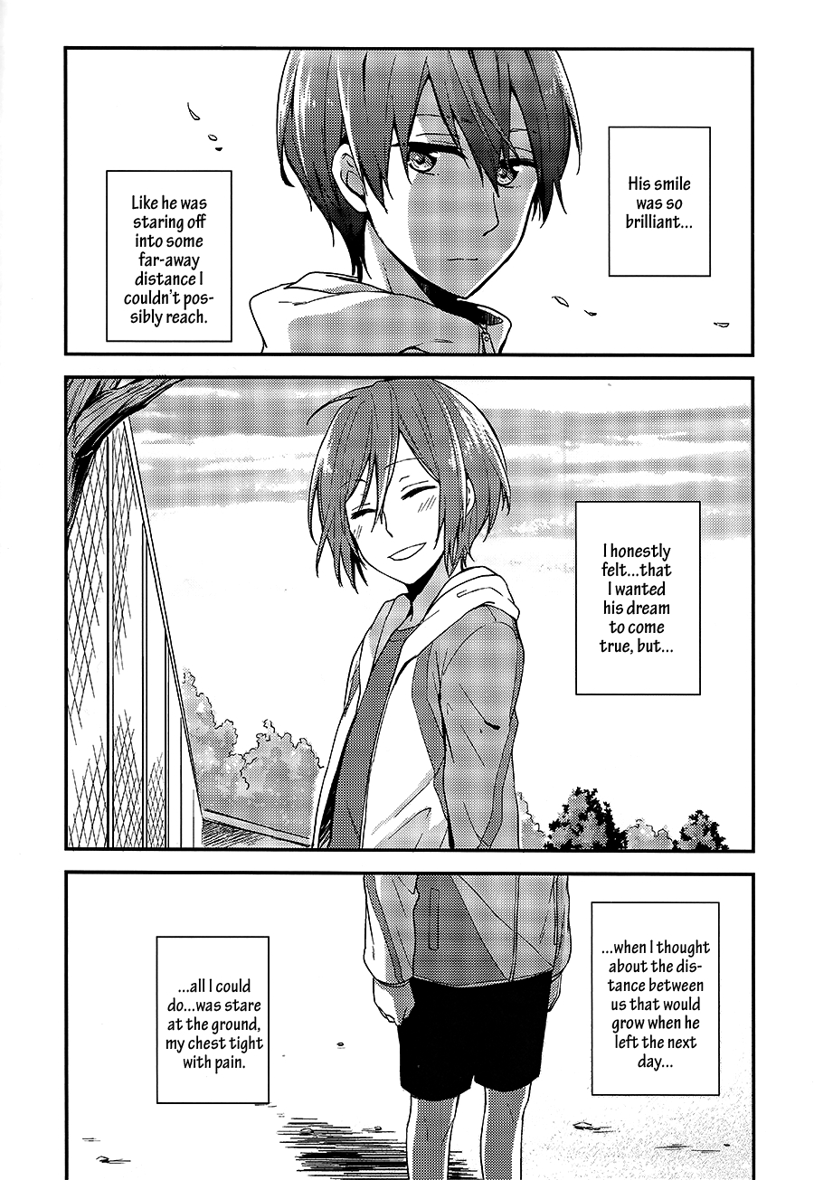 (Renai Jiyuugata! entry2) [Overrunner (Rihara)] Mou Ichido Koi wo Suru | One More Romance (Free!) [English] [September Scanlations] 2