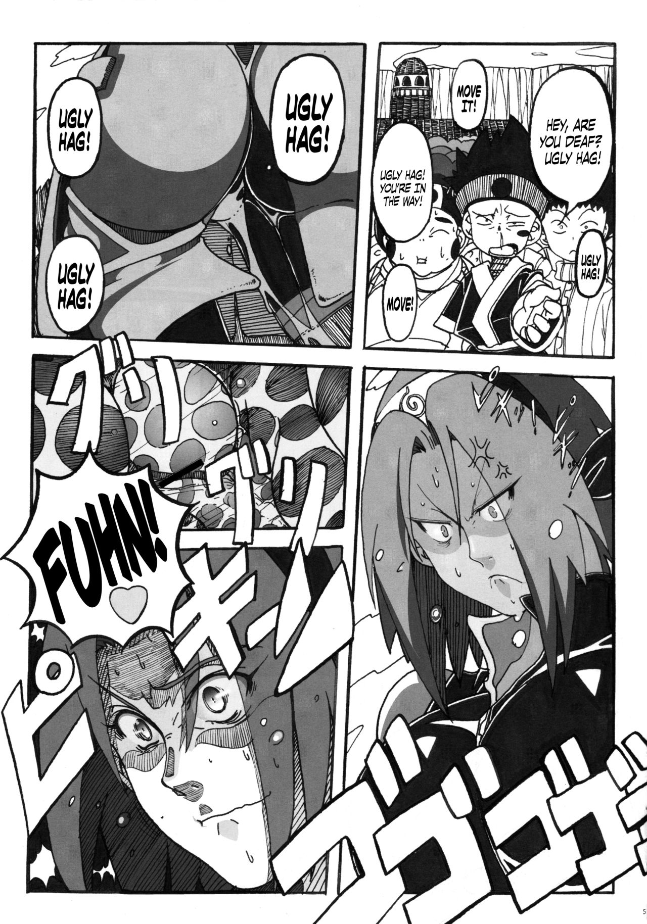 (C83) [Don! Don! Don! (Kazuya)] Sakura Ranbu Den! 2 (Naruto) [English] [xyzdragon] 3