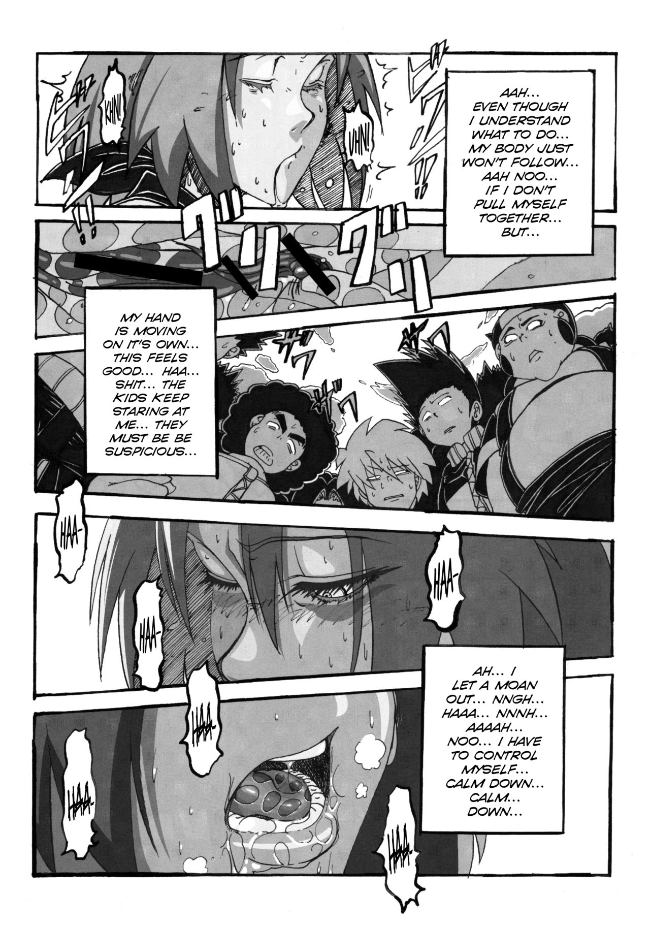 (C83) [Don! Don! Don! (Kazuya)] Sakura Ranbu Den! 2 (Naruto) [English] [xyzdragon] 5