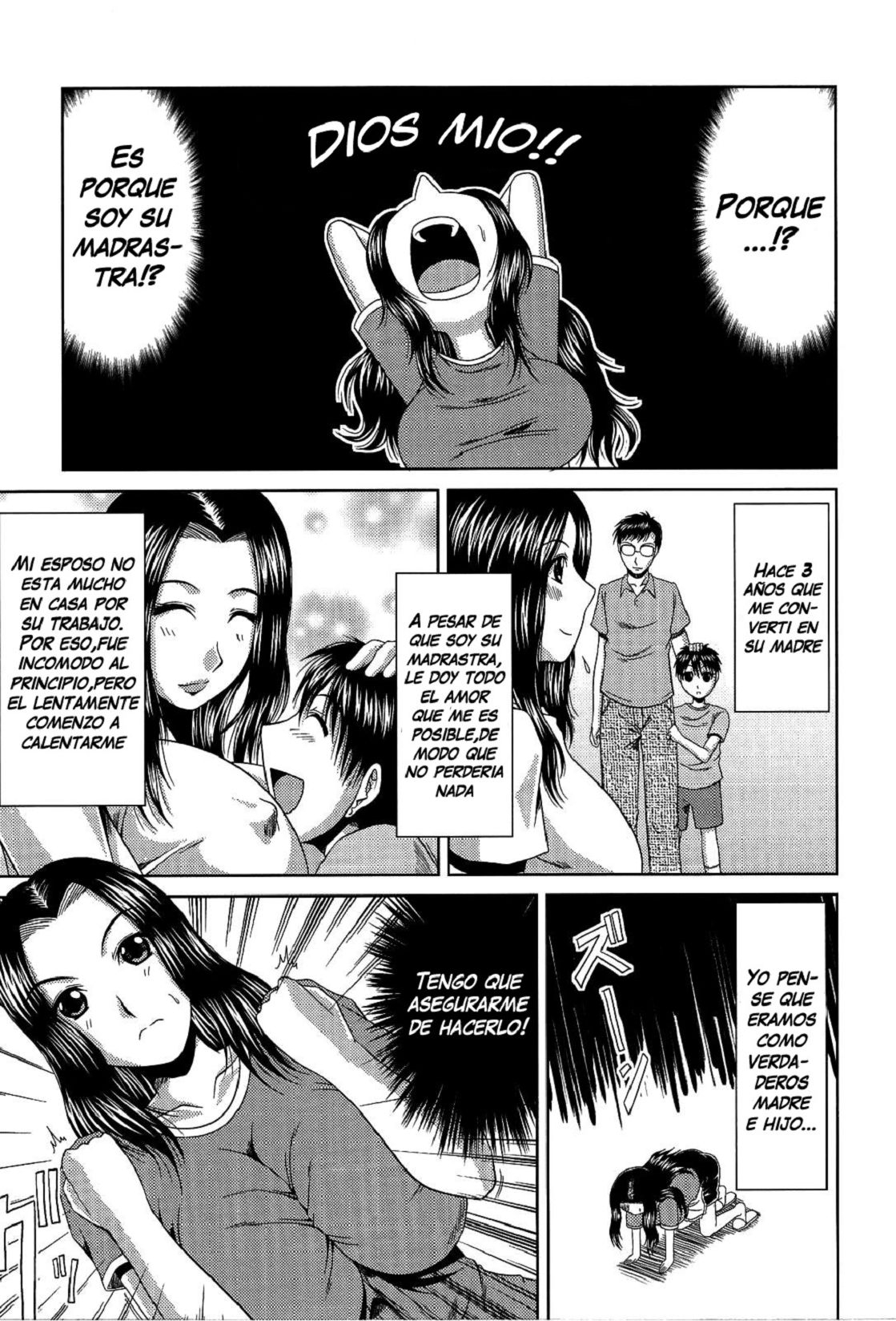 [Kai Hiroyuki] Manatsu no Hanazono ~Oba + Shimai Ohame H~ Ch. 10 [Spanish] {Varkatzas666} [Decensored] 2