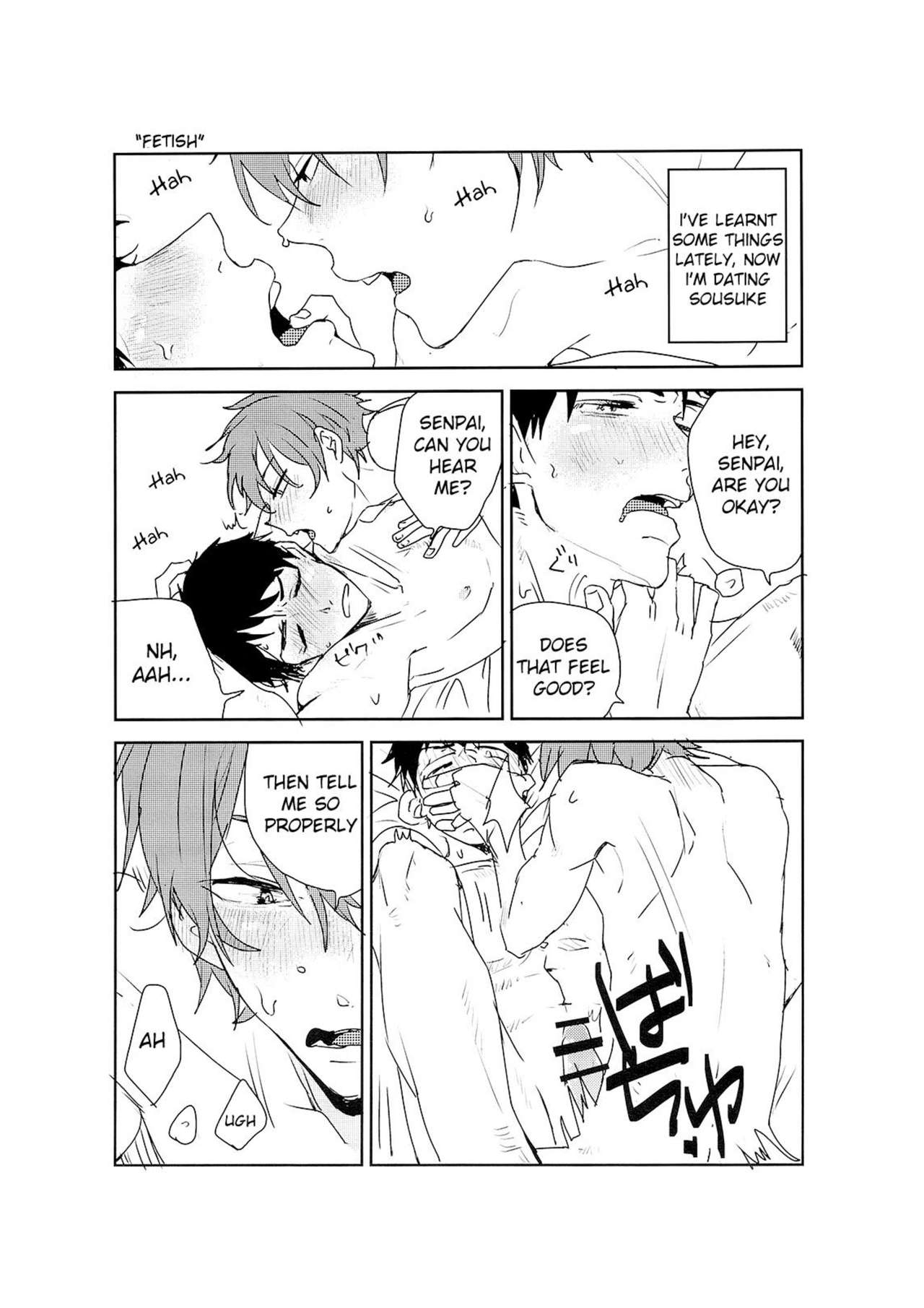 (Splash!) [BucketMilker (Ayahara)] Sousuke-kun wa Tenshi kamo Shinnai (Free!) [English] [Moy Moe Scans] 8