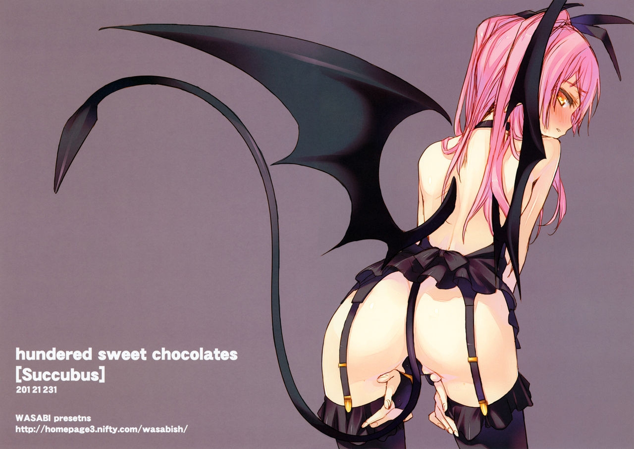 (C83) [WASABI (Tatami)] hundred sweet chocolates [Succubus] | Cientos de chocolates dulces sukubo [Spanish] {Moe Fansub} 8