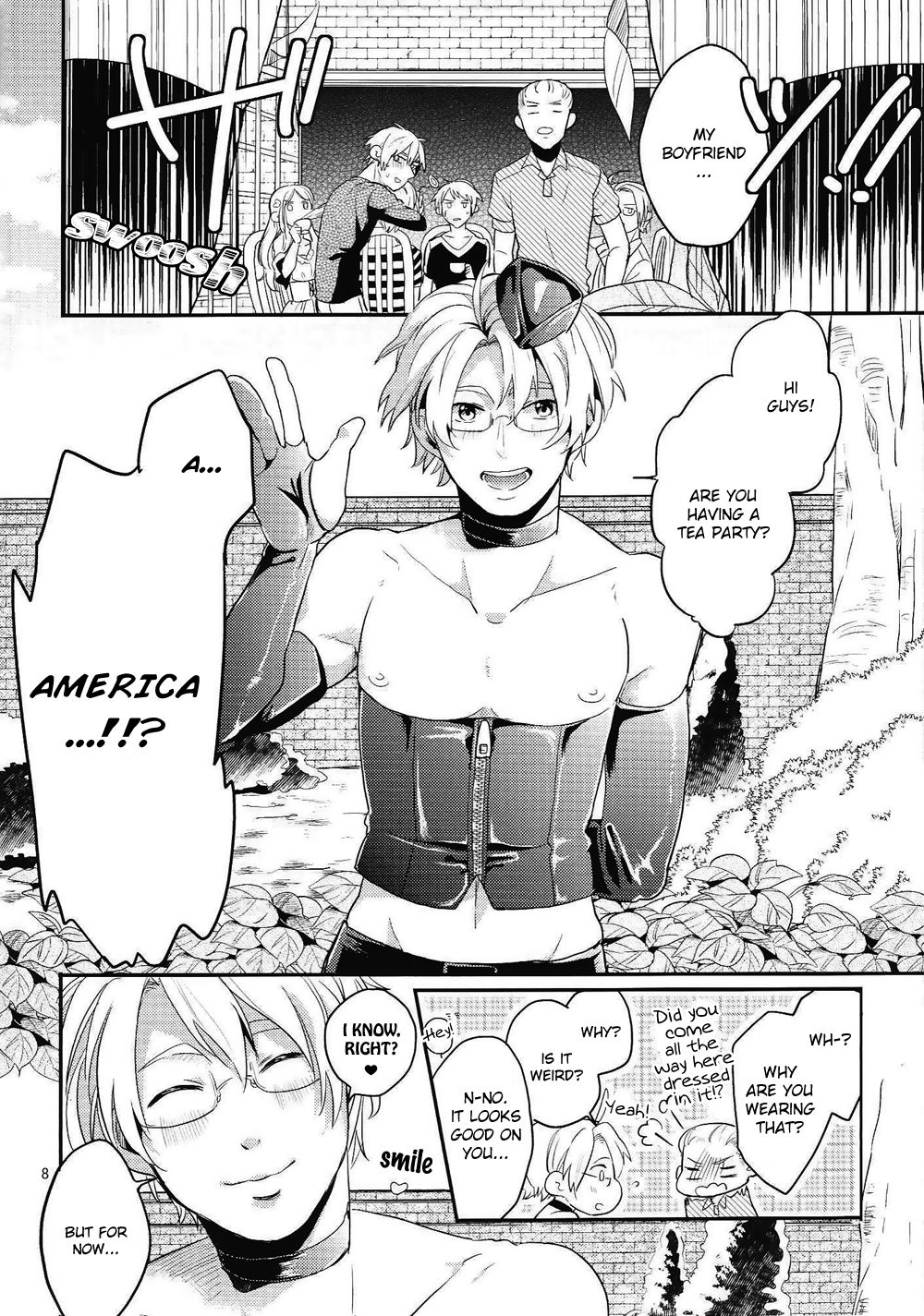 [Mocha+CCC (amy*MARINE)] Damn! My Dominatrix Boyfriend Is Gonna Awaken Something in Me (Hetalia: Axis Powers) [English] 6