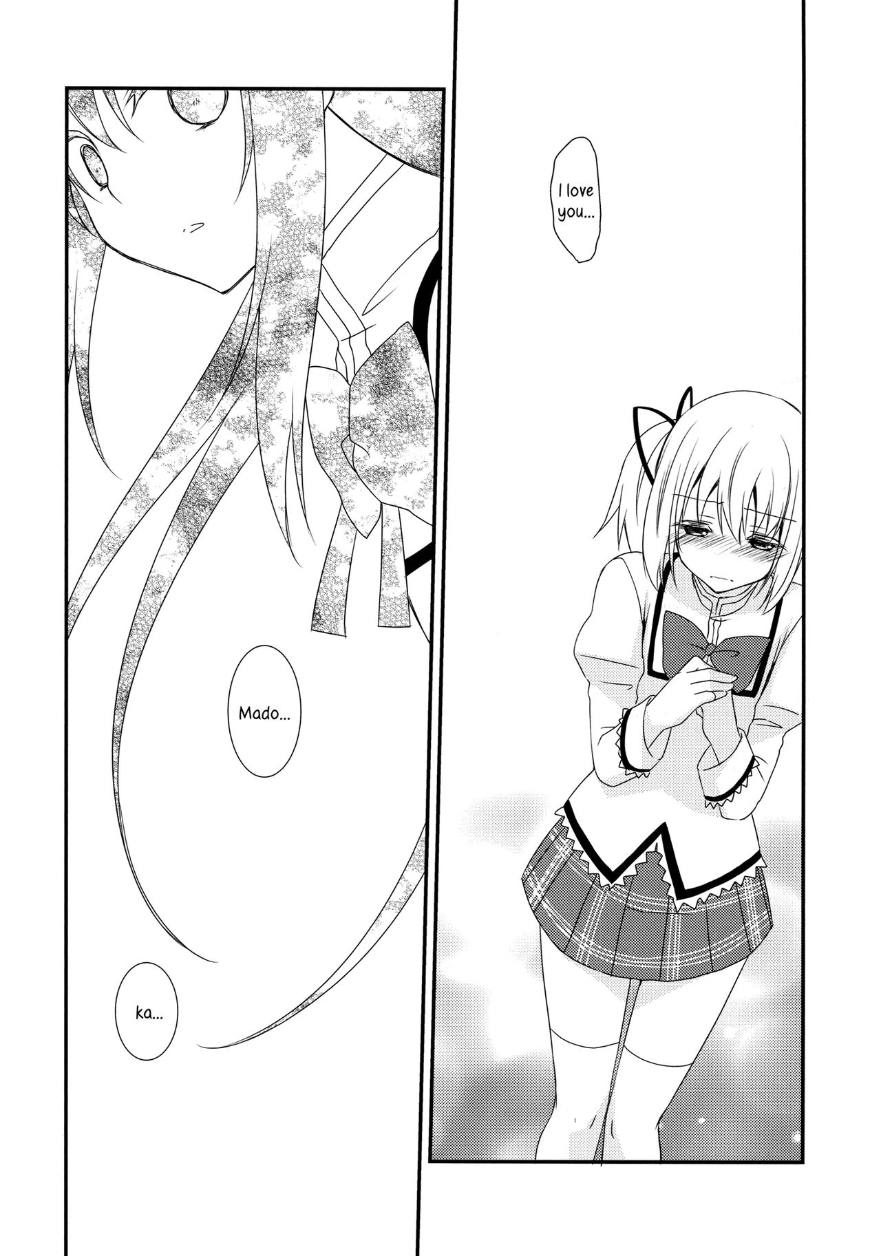 (C86) [Fukuya (Tama II)] There's Only One Thing I Want to Tell You (Puella Magi Madoka Magica) [English] [Yuri-ism] 16